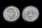 Ternopil Ukraine 16.01.2022. Investment silver coin of the National Bank of Ukraine of 2019 issue in a capsule with a face value