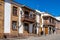 Teror at Gran Canaria, Spain. A beautiful traditional town with colorful houses with wooden balconies