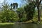 Terra Nostra park with tropical plants in Sao Miguel island, Azores