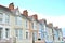 terrace of colorful seaside houses 2