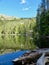 Terrace Lake in the Trinity Divide mountains of Northern California.