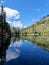 Terrace Lake in the Trinity Divide Mountains of Northern California.