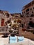 Terrace in a luxury hotel in cappadocia, turkey