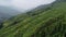 Terrace rice field in China