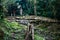 Terrace from where a house had been built in the lost city indigenous name Teyuna