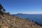 The terraced landscape of Taquile Island a settlement on Lake Ti