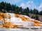 Terraced Limestone at Mammoth Hot Springs