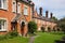 Terraced row of Historic English Almshouses