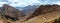 Terraces at Incan ruins in Pesac, Peru