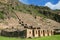 Terraces of Pumatallis at Inca Fortress in Ollantaytambo, Peru