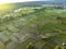 Terracing paddy field terasering