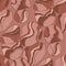 Terracotta color river stone seamless pattern