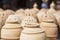 Terracotta pots,pottery market in Nizwa, Oman