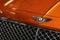 Terracotta premium car hood, chrome and forms