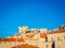 Terracotta roofs of medieval Croatia