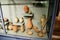 Terracotta Storage Pots, Jars and Amphora. Egyptological Collection, University of Pisa, Tuscany, Italy