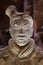 Terracotta warrior - National Museum of Romanian History, Bucharest, landmark attraction in Romania