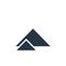 Terrain icon vector from maps and navigation concept. Thin line illustration of Terrain editable stroke. Terrain linear sign for