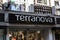 Terranova shop in `Via Maestra` the main street dedicated to shopping in the city of Alba in Italy.