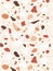 Terrazzo colorful seamless pattern Abstract repeat background , texture vintage illustration