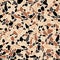 Terrazzo texture. Encaustic tiles flooring material. Granito mosaics with chips of recycled glass, marble, stone. Vector
