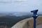 Terrestrial telescope at the Monte Toro lookout point