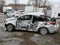 Terrible car accident Hyundai Solaris