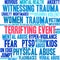 Terrifying Event Word Cloud