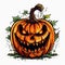 Terrifying Halloween pumpkin Spine-chilling jack-o\\\'-lantern Creepy pumpkin carving