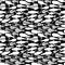 Terrifying seamless pattern of fish skeletons