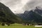 The territory of the National Park Jostedalsbreen, Norway