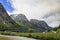 The territory of the National Park Jostedalsbreen, Norway