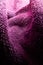 Terry cloth purple background