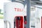 Tesla Supercharger 250 kW dock station for high speed tesla brand ev car batter charge open service in Bangkok,THAILAND, November