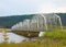 The teslin bridge in the yukon territories