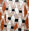 Tesserae. Small mosaic tiles. Close-up