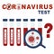 Test Coronavirus Pandemic concept, Patient`s blood tubes. Test Covid-19, 2019-nCoV Novel Coronavirus, Blood Virus