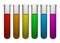 Test tube rainbow