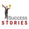 Testimonials. Success stories words with Winning analysis vector, the concept of speaking about success and testimonials.