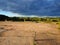 A testing ground for tanks and armored vehicles. Tank training ground in the city of Kubinka in the Moscow