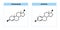 Testosterone and estrogen