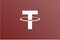 Tether USDT cryptocurrency icon red network