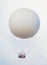 Tethered aerostat balloon.