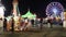Teton County Fair at Night