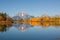 Teton Fall Landscape Reflection