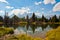 Teton Reflection in Grand Teton National Park