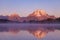 Teton Sunrise Autumn Reflection