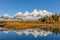 Tetons Reflected in Fall