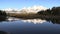 Tetons Sunrise Reflection in Fall