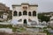 TETOUAN, MOROCCO - MAY 24, 2017: Old necropolis in the Sidi Al-Mandri Muslim cemetery in Tetouan